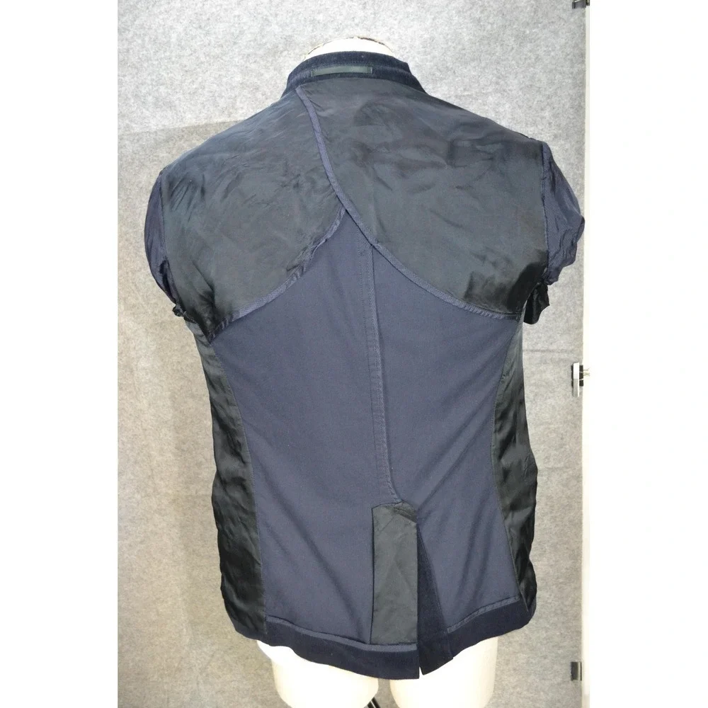 Reiss Blazer Mens 38S Navy Blue Corduroy Cotton Casual Luxury‎ Sport Coat Jacket